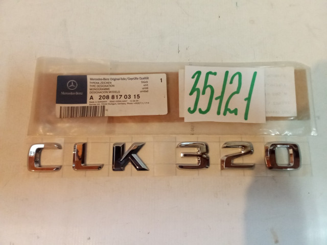 Mercedes CLK W209 эмблема на крышку багажника Mercedes CLK W209 эмблема на крышку багажника